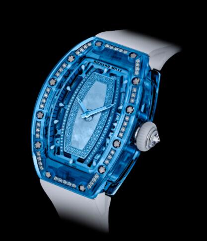Replica Richard Mille RM 07-02 Automatic Winding Sapphire Blue Watch Replica Richard Mille RM 07-02 Automatic Winding Sapphire Blue Watch